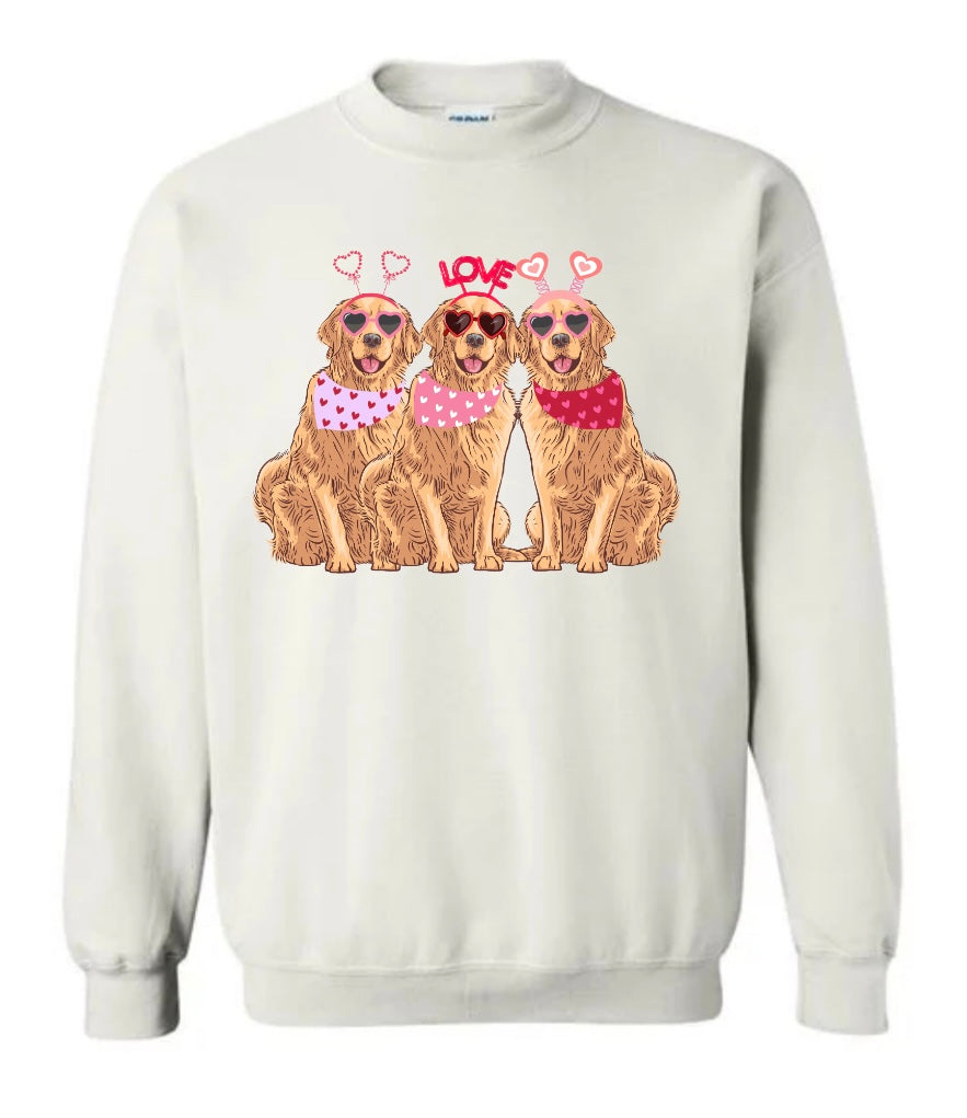 Love is GOLDEN Crewneck