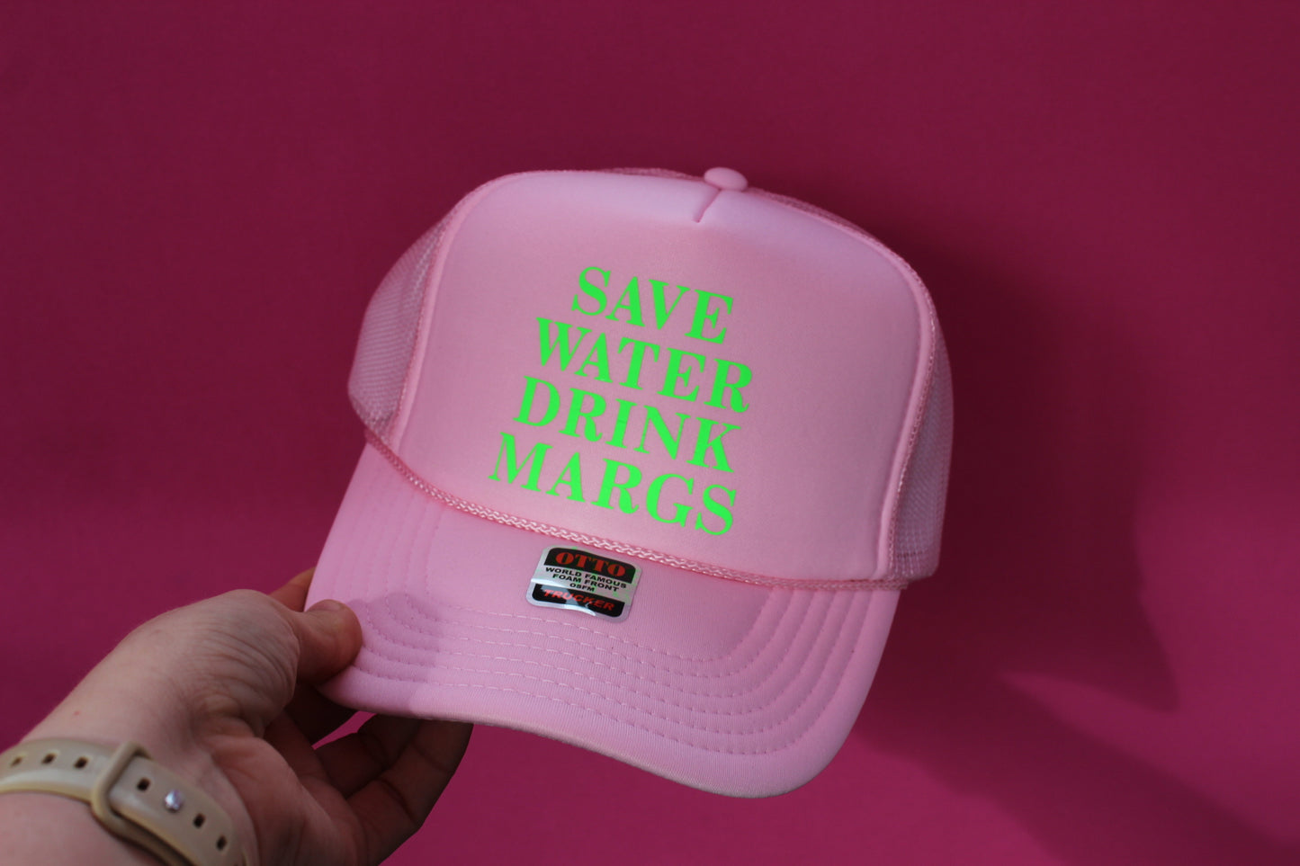 Save Water Drink Margs Trucker Hat