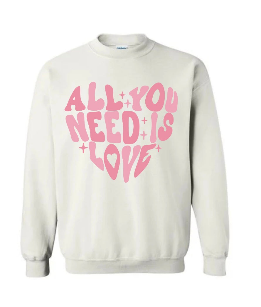 All You Need is Love Crewneck