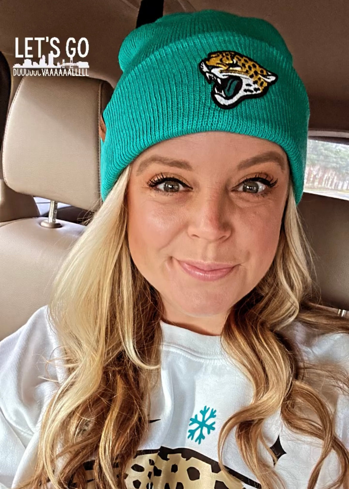 Teal Jags Beanie