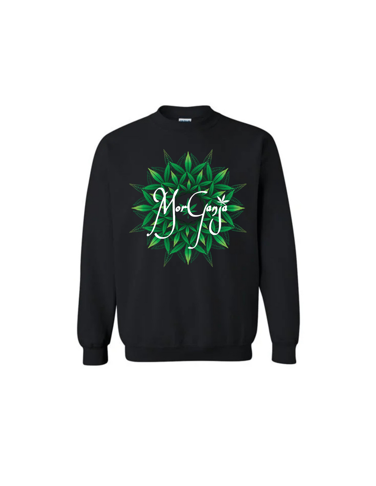 MorGanja Black Crewneck