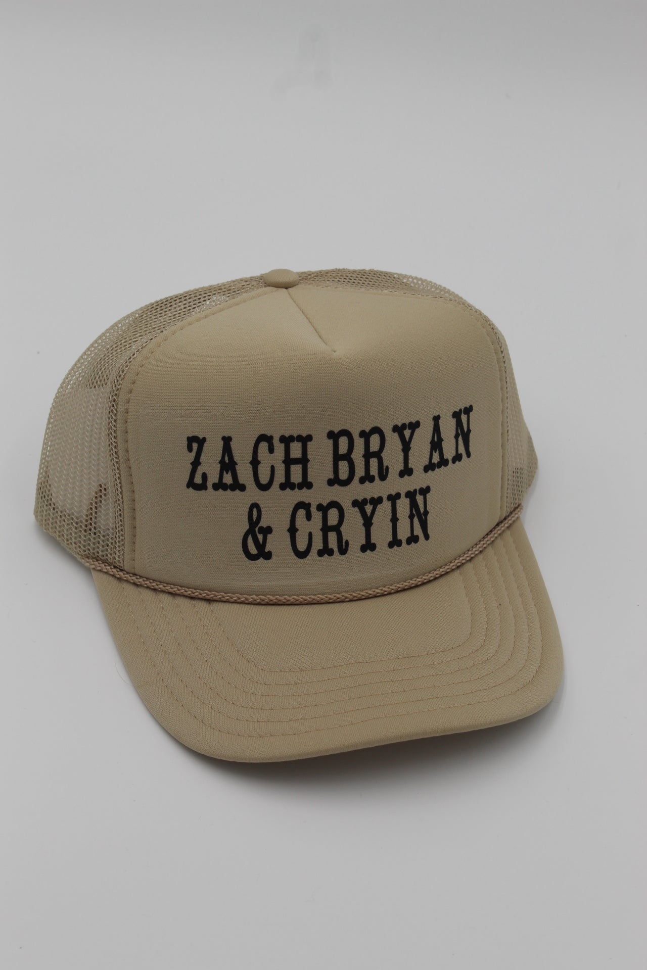 Zach Bryan & Cryin Trucker Hat