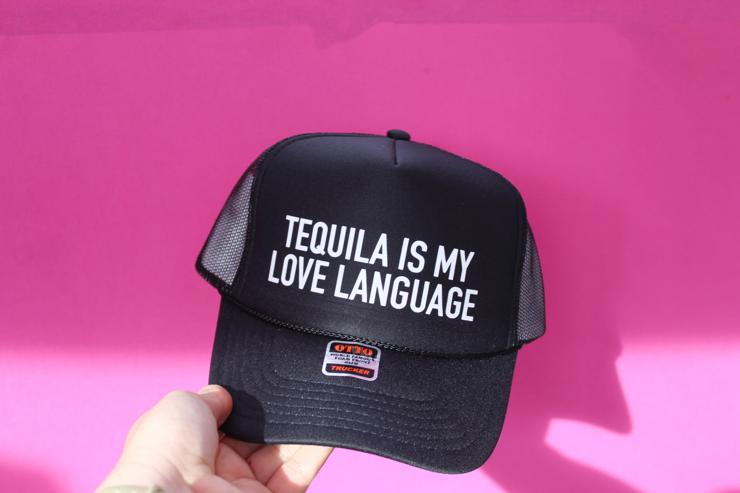 Tequila is My Love Language Trucker Hat