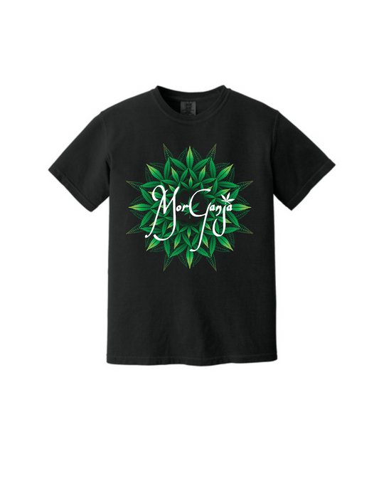 MorGanja Black Comfort Colors Tee